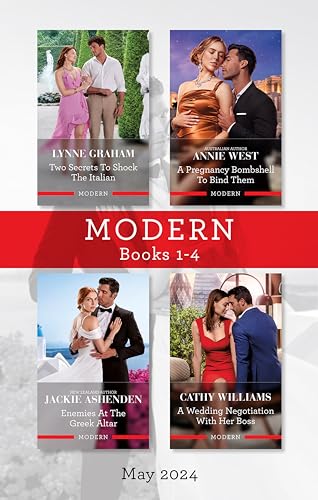 Modern Box Set 1-4 May 2024/Two Secrets To Shock The Italian/A Pregnancy Bombshell To Bind Them/Enemies At The Greek Altar/A Wedding Negotiation Wi