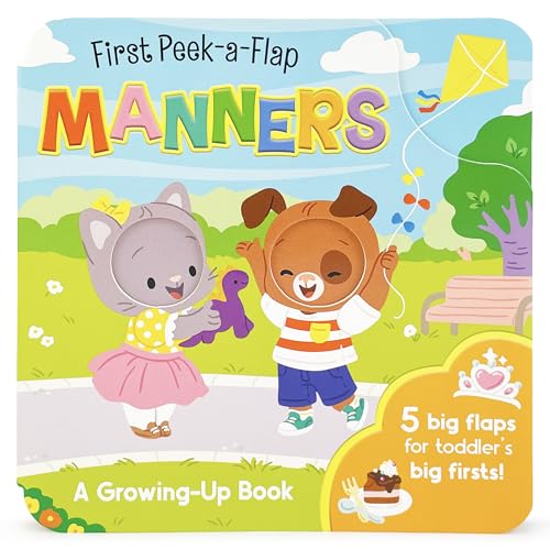 Manners - A Growing-Up Book: Board Book With Big Flaps, Ages 1 to 3 by ...