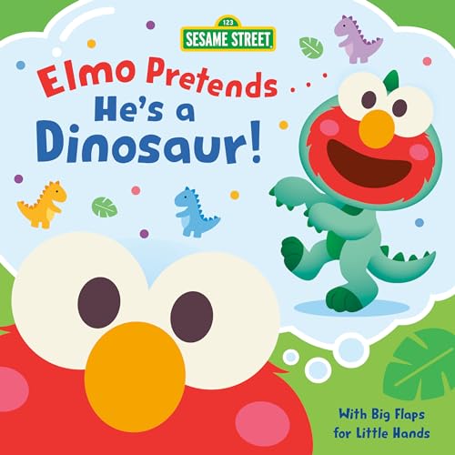Elmo Pretends... He's a Dinosaur!