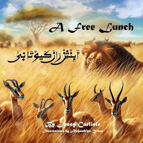 A Free Lunch (أَبِنْثِنْ رَانَ كَيوْتَا نٜىٰ): A Big Cats' Tale (لاَبَارِنْ مَنْيَنْ مَاغُنَا) (Bilingual Legends)