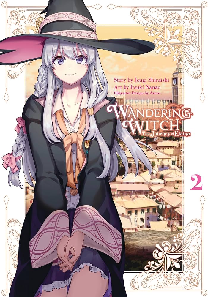 Wandering Witch Manga book cover 2