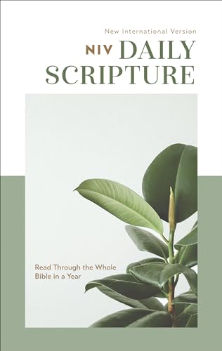 NIV, Daily Scripture book cover