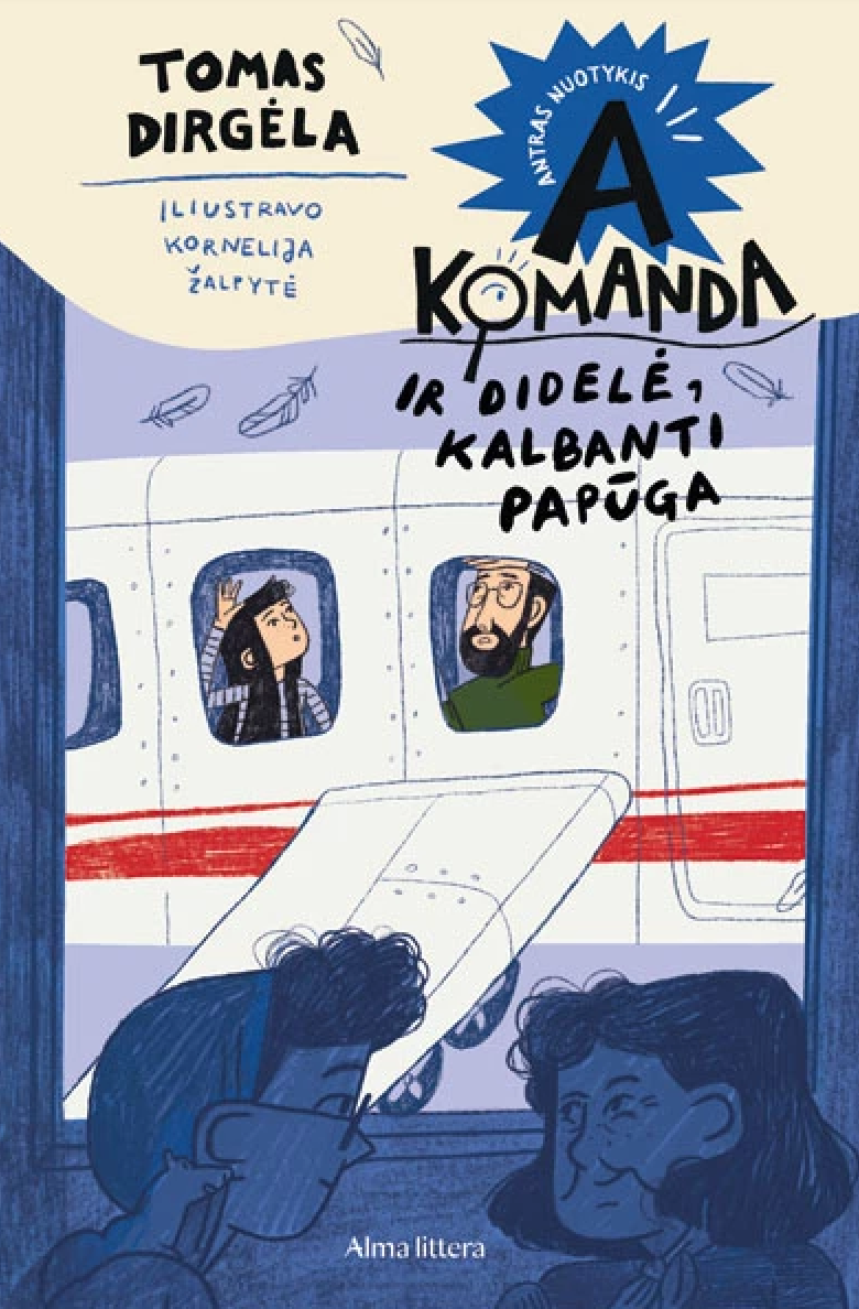 A komanda ir didelė kalbanti papūga