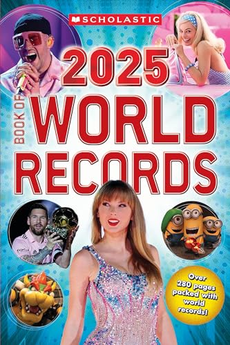Scholastic Book of World Records 2025 book cover