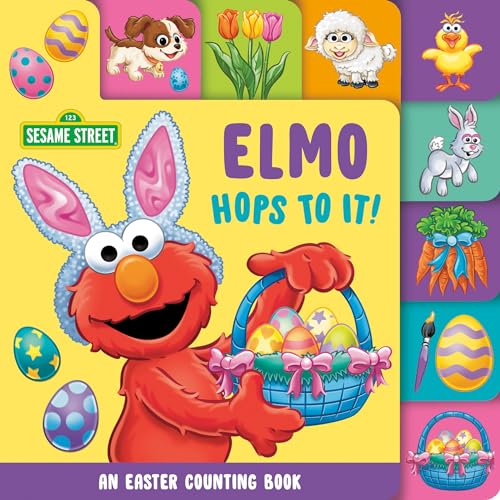Elmo Hops to It! An Easter Counting Book (Sesame Street) book cover