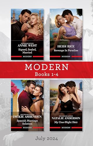 Modern Box Set 1-4 July 2024/Signed, Sealed, Married/Revenge In Paradise/Spanish Marriage Solution/My One-Night Heir