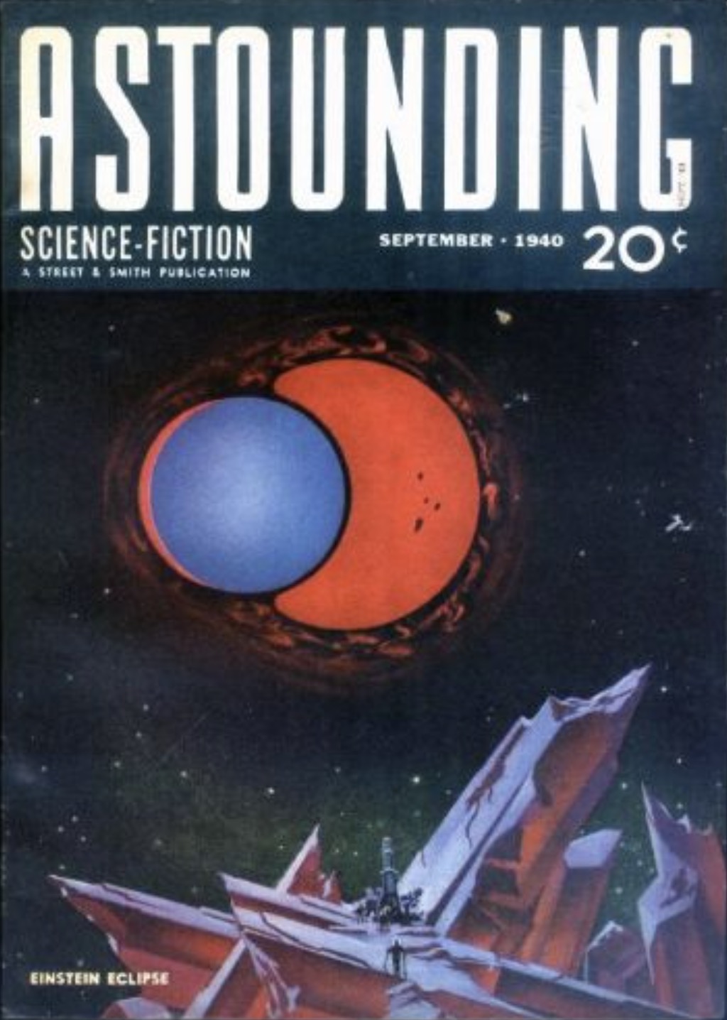 Astounding Science-Fiction, September 1940 book cover