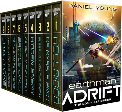 Earthman Adrift: The Complete Series (Books 1-9): Complete Series Box Sets