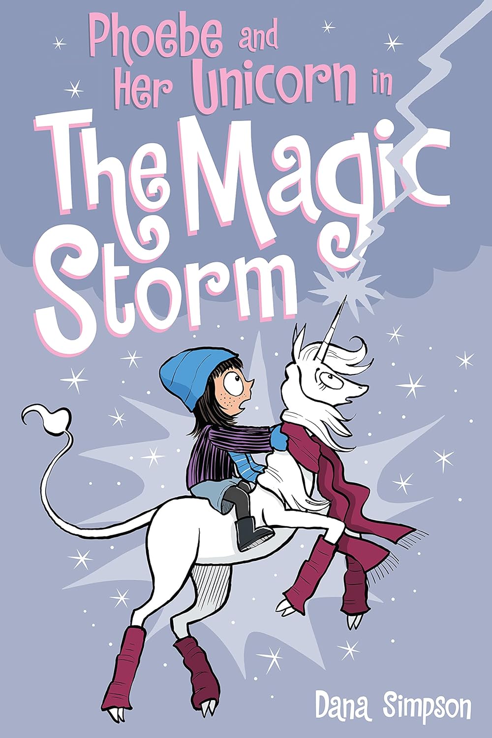 Phoebe and Her Unicorn in the Magic Storm book cover
