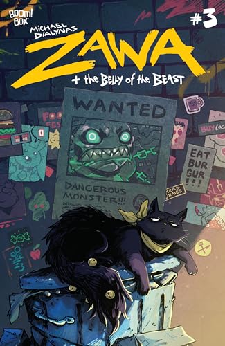 Zawa + The Belly of the Beast #3 book cover
