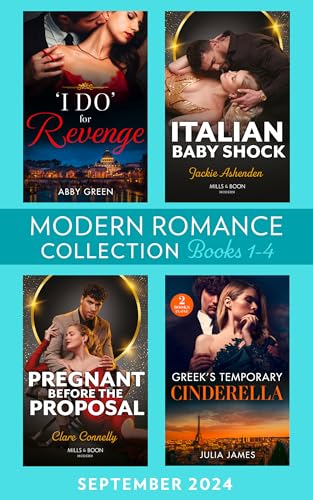 Modern Romance September 2024 Books 1-4: Don’t miss out on these spicy billionaire romances in 2024!