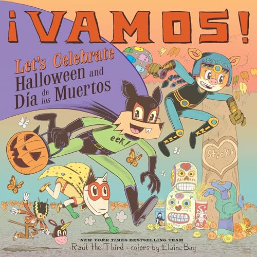 ¡Vamos! Let's Celebrate Halloween and Día de los Muertos book cover