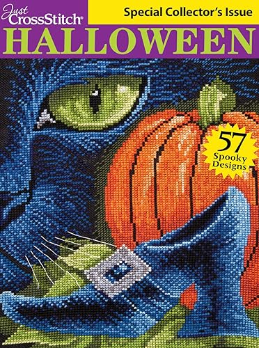 Just CrossStitch Special Collector's Issue Halloween, 57 Spooky Designs