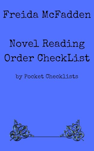 Freida McFadden Novel Reading Order Checklist by Pocket Checklists ...