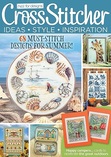 CrossStitcher – Issue 399 | 2023 | 68 Must-Stitch Designs For Summer!