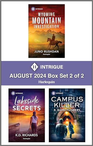Harlequin Intrigue August 2024 - Box Set 2 of 2