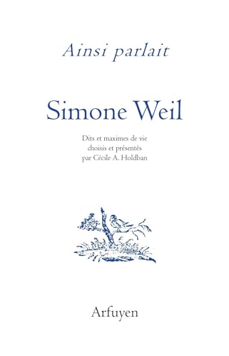 Ainsi parlait Simone Weil book cover