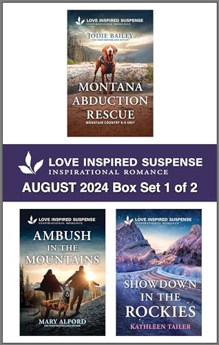 Love Inspired Suspense August 2024 - Box Set 1 of 2