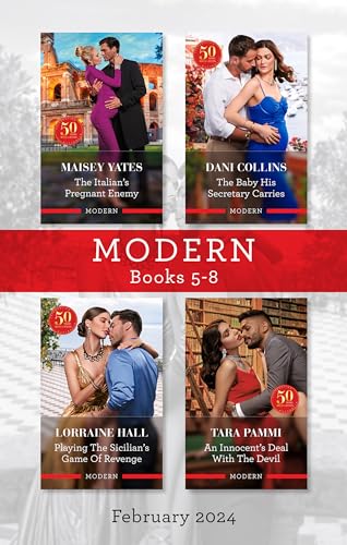 Modern Box Set 5-8 Feb 2024/The Italian's Pregnant Enemy/The Baby His Secretary Carries/Playing The Sicilian's Game Of Revenge/An Innocent's Deal W