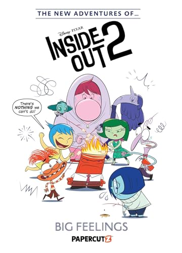 The New Adventures of Disney Pixar Inside Out 2, Vol. 1 book cover