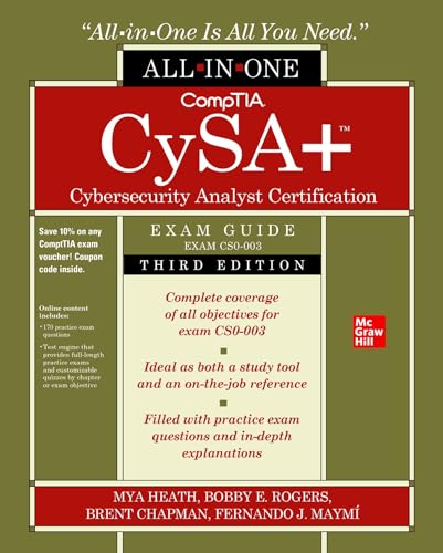 CompTIA CySA+ Cybersecurity Analyst Certification All-in-One Exam Guide ...