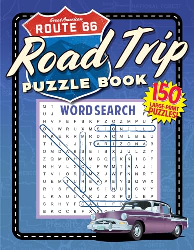 The Great American Route 66 Puzzle Book book cover