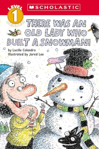 There Was an Old Lady Who Built a Snowman!