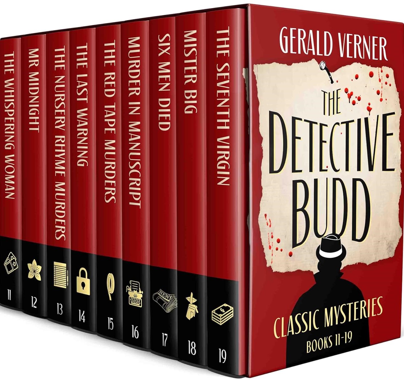 The Detective Budd Classic Mysteries Books 11-19