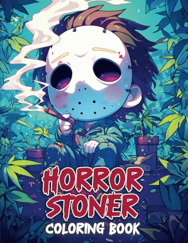 Horror Stoner Coloring Book