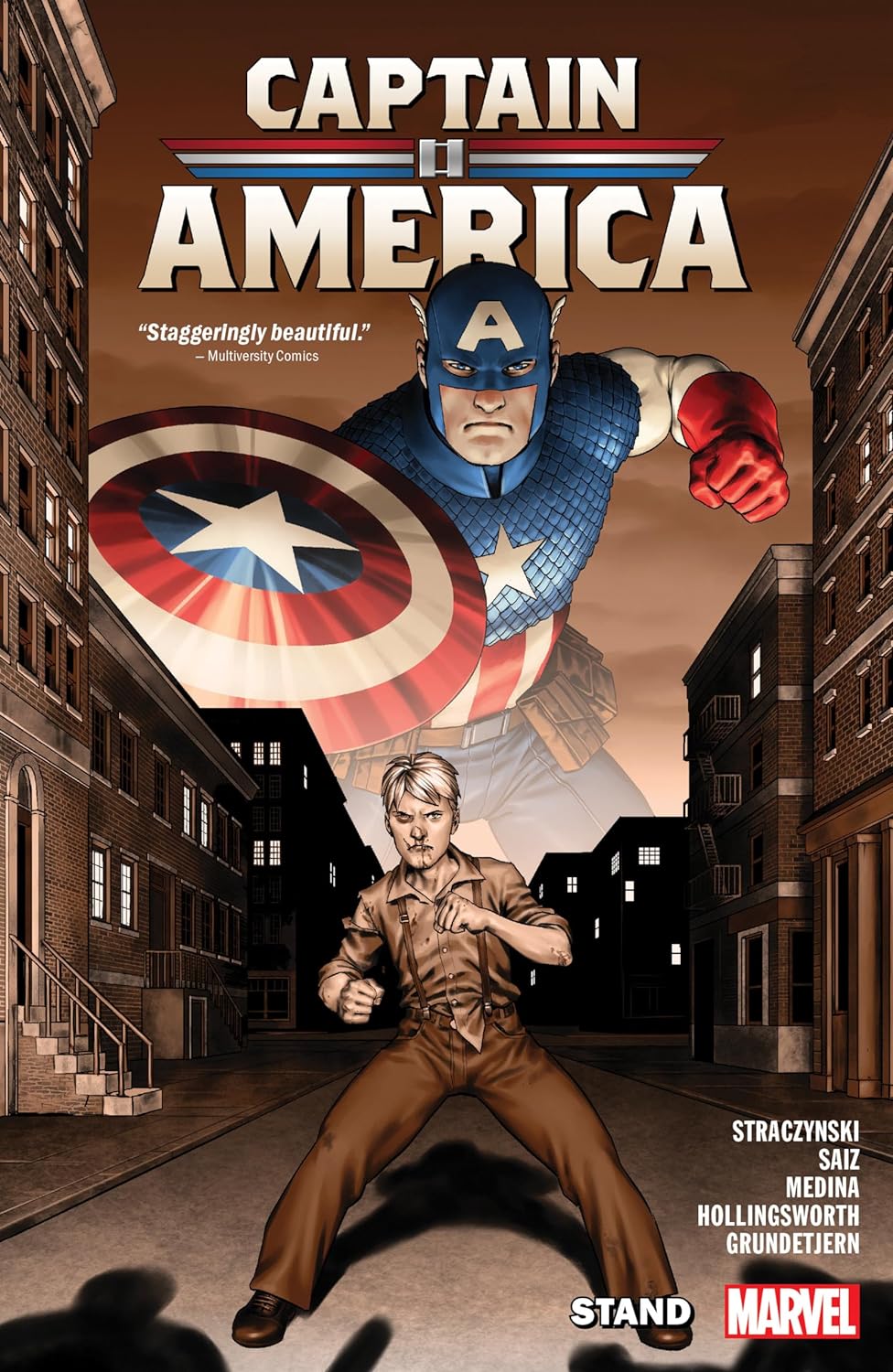 Captain America (2023) book cover 1