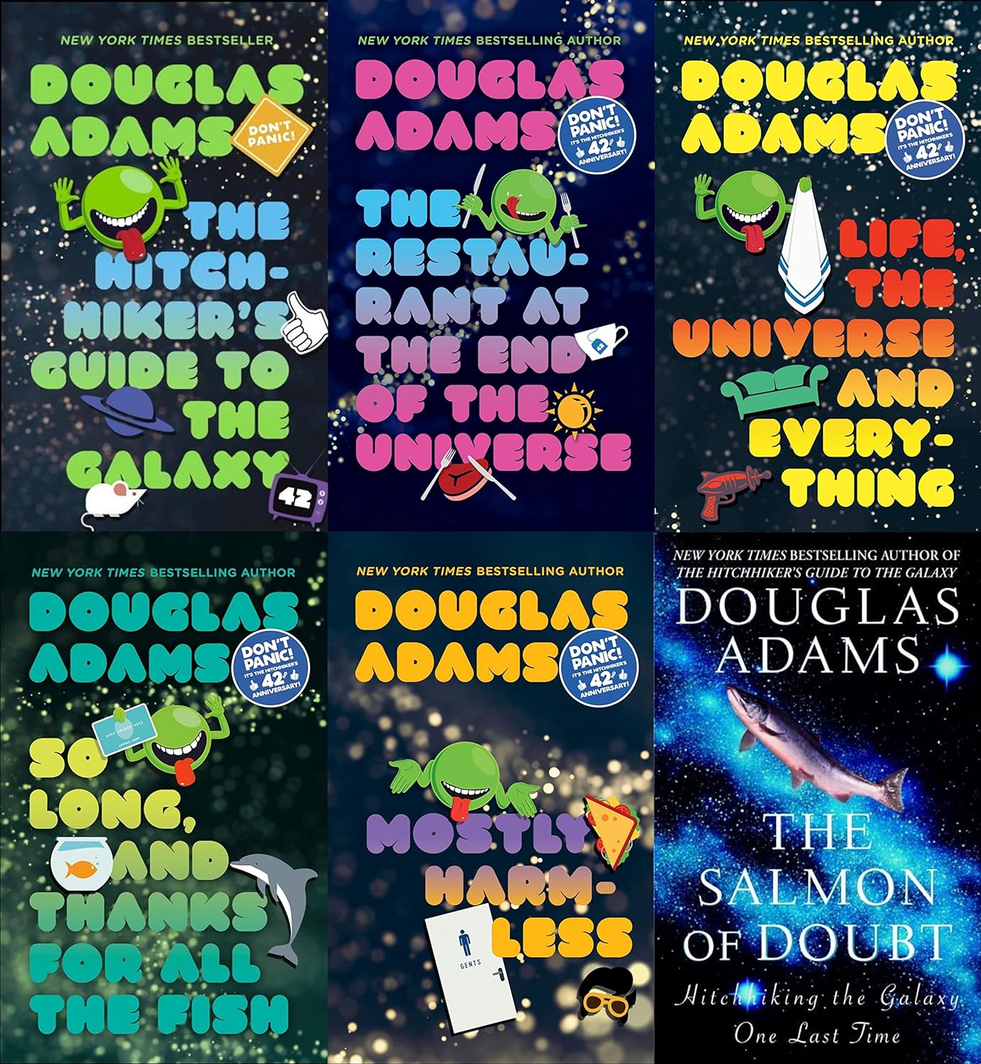 The Hitchhiker's Guide to the Galaxy 6 Book Set by Douglas Adams Goodreads