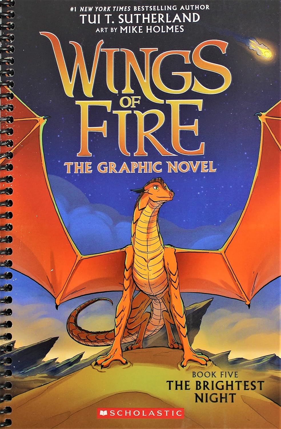 The Brightest Night (Wings of Fire Graphic Novel, #5)