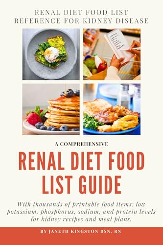 Renal Diet Food List Reference For Kidney Disease: A Comprehensive ...