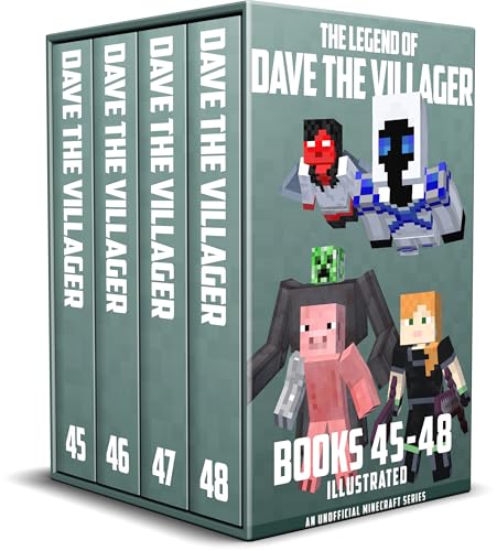 The Legend of Dave the Villager Books 45–48: An unofficial Minecraft series