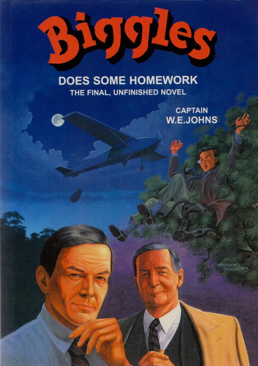 Biggles Does Some Homework book cover
