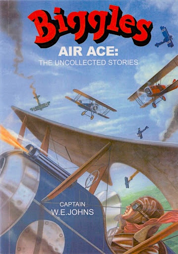 Biggles Air Ace book cover