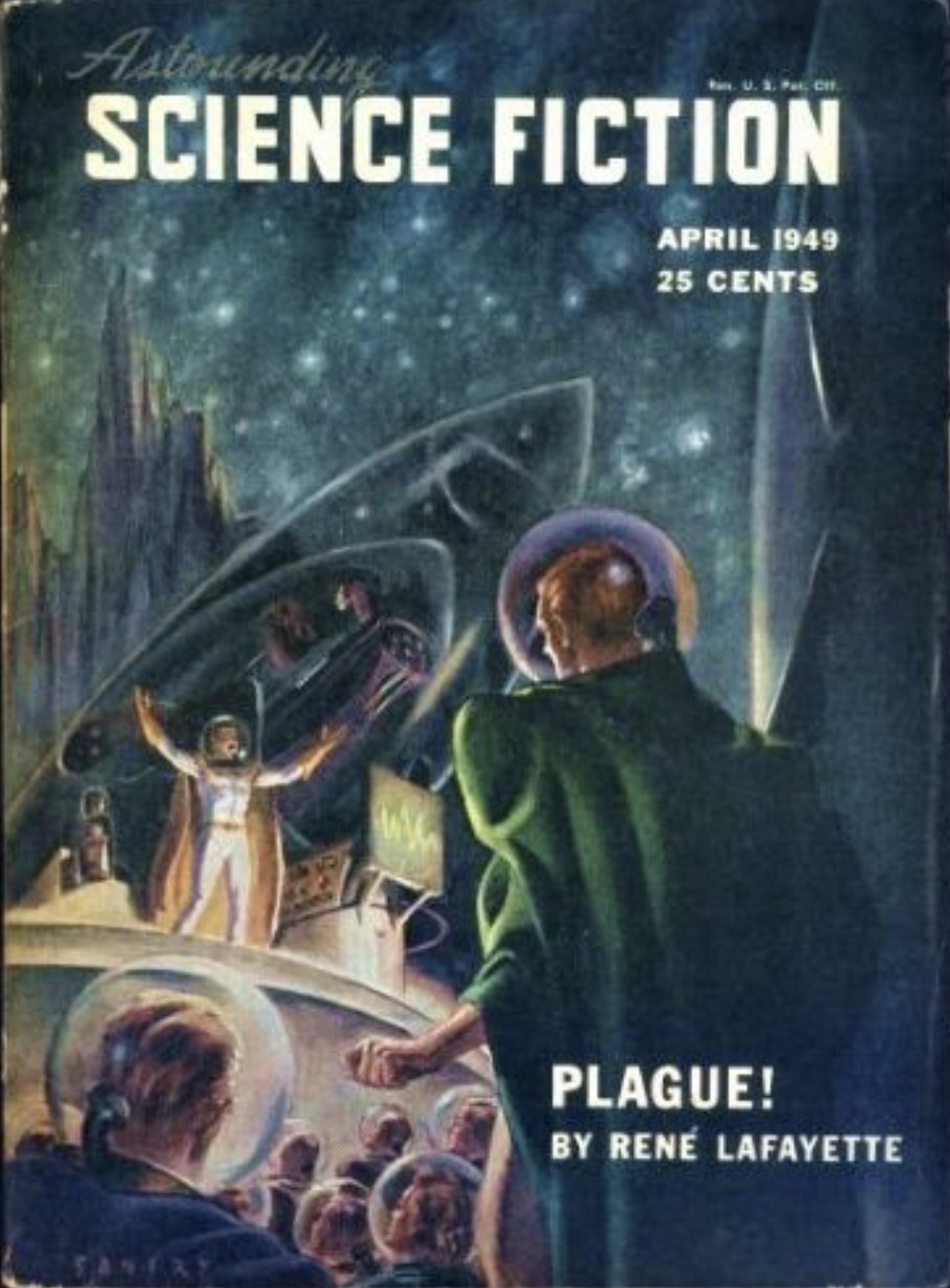 Astounding Science Fiction, April 1949 book cover