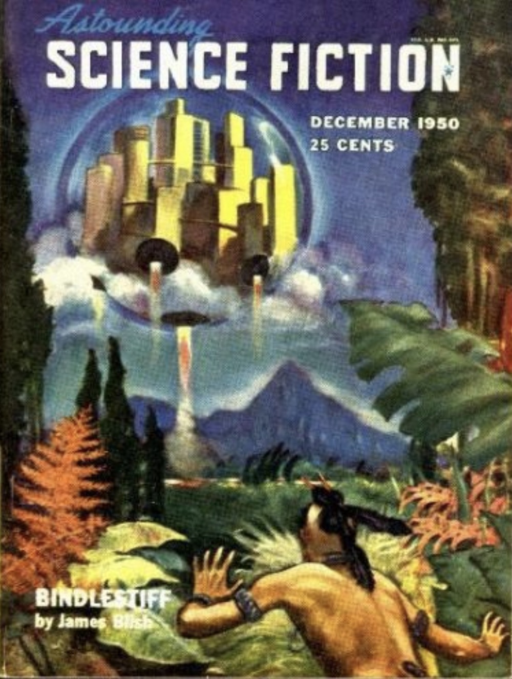 Astounding Science Fiction, December 1950 book cover