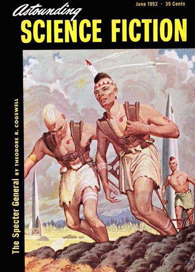Astounding Science Fiction, June 1952 book cover