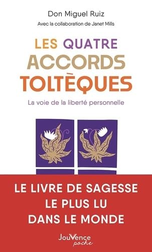 Les Quatre Accords toltèques book cover