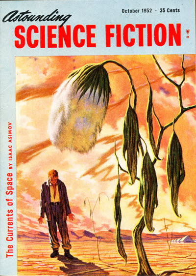 Astounding Science Fiction, October 1952 book cover
