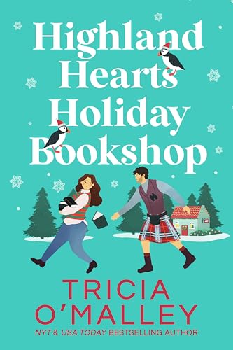Highland Hearts Holiday Bookshop book cover
