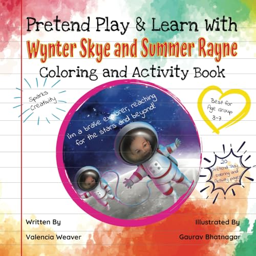 Pretend Play and Learn With Wynter Skye and Summer Rayne Coloring and ...