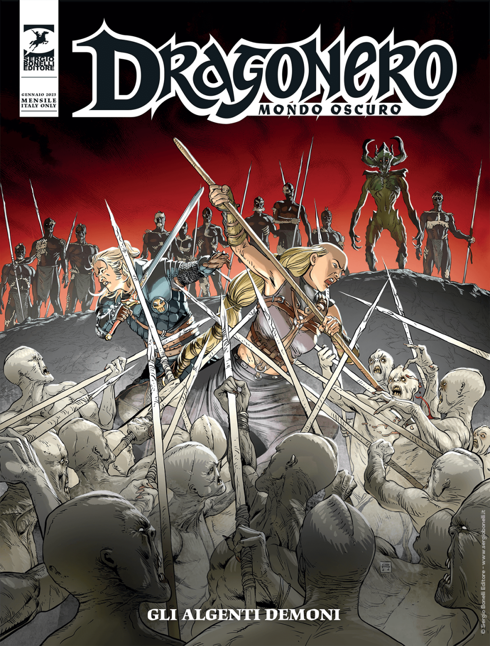 Dragonero Mondo Oscuro n. 3: Gli algenti demoni