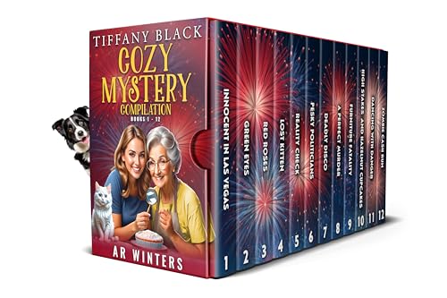 Tiffany Black Cozy Mystery Compilation Books 1 to 12