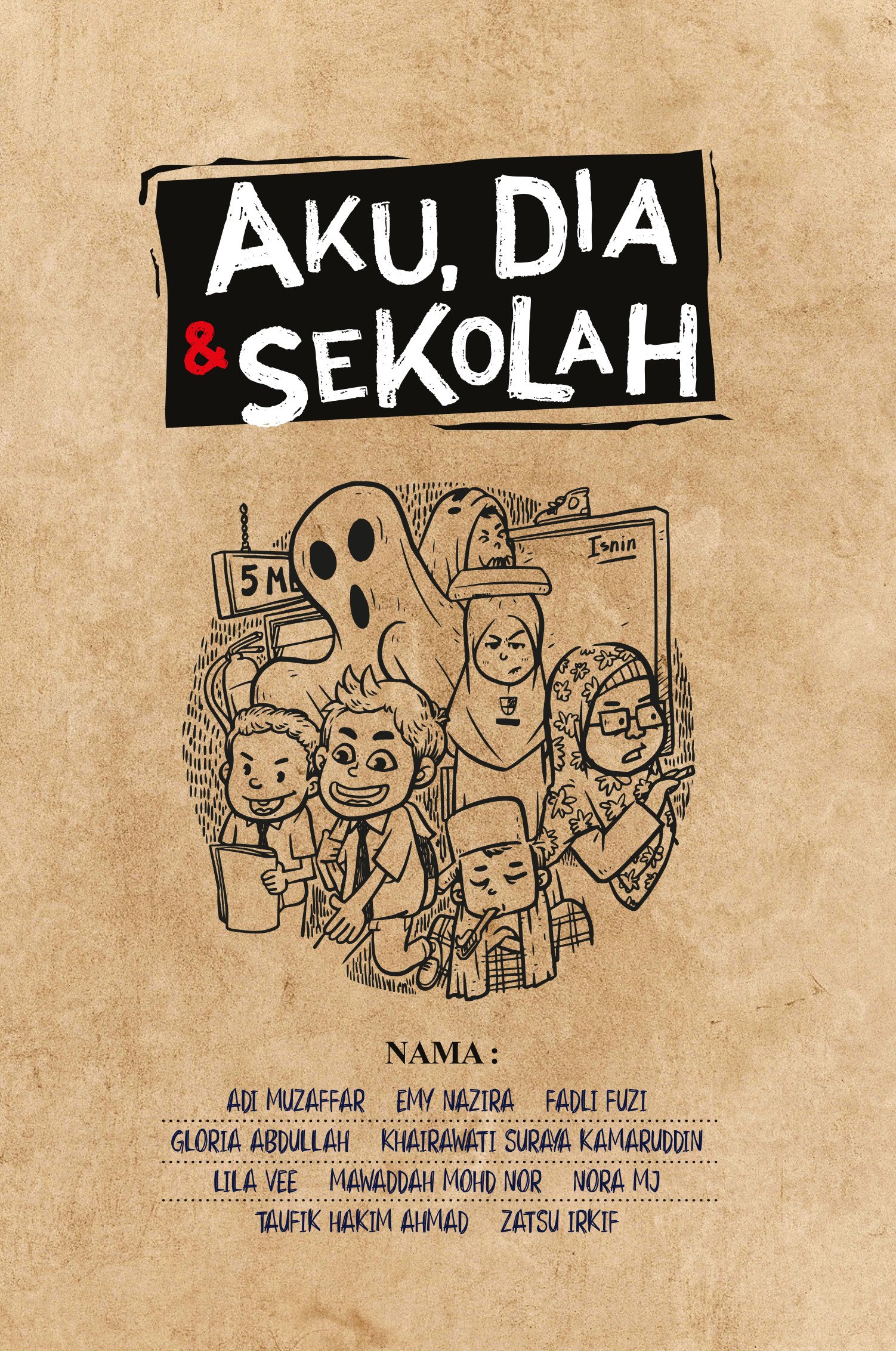 Aku, Dia & Sekolah book cover 1