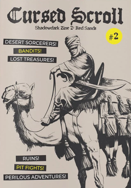 Cursed Scroll Zine, Vol. 2: Red Sands
