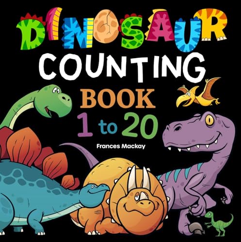 Dinosaur Counting Book 1 to 20