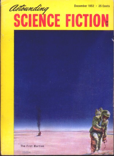 Astounding Science Fiction, December 1952 book cover