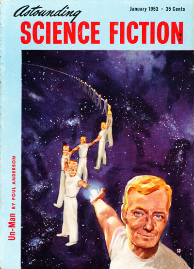 Astounding Science Fiction, January 1953 book cover